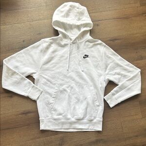 Nike Men's Classic White Hoodie ! Small